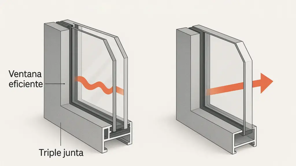 Ventanas eficientes Extrual Sistemas