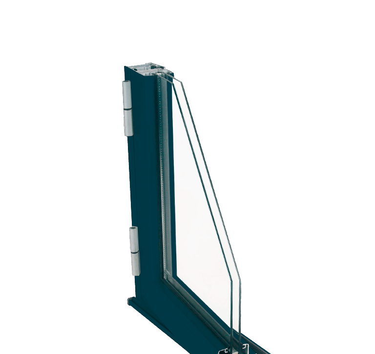 Serie E 22 Sistema de ventana balconera y puerta practicable