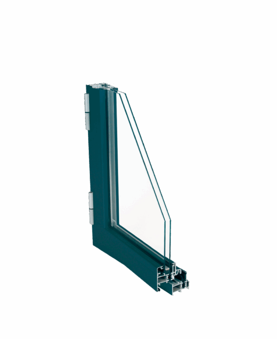 Serie E 25 Sistema de ventana balconera y puerta practicable