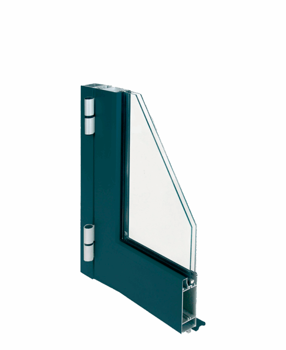 Serie E 45 Puerta practicable disenada especialmente para entradas de traficos medios e intensivos