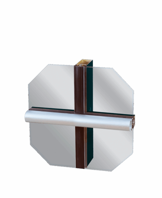 Serie E100 Sistema de muro cortina semiestructural de gran facilidad de instalacion y fabricacion