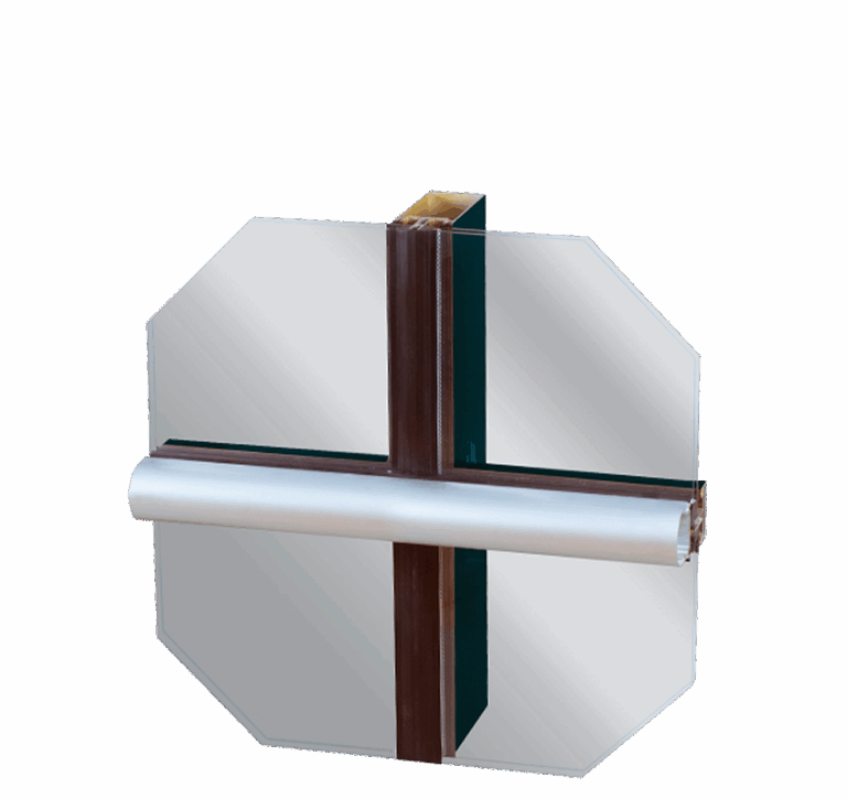 Serie E100 Sistema de muro cortina semiestructural de gran facilidad de instalacion y fabricacion