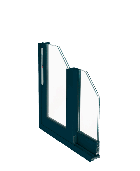 Sistema E21 Ventana y balconera corredera con una gran variedad de soluciones gracias a su extensa gama de perfiles y accesorios