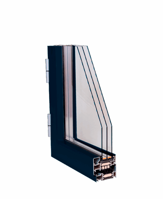 Sistema Passive House de Extrual Serie E 85