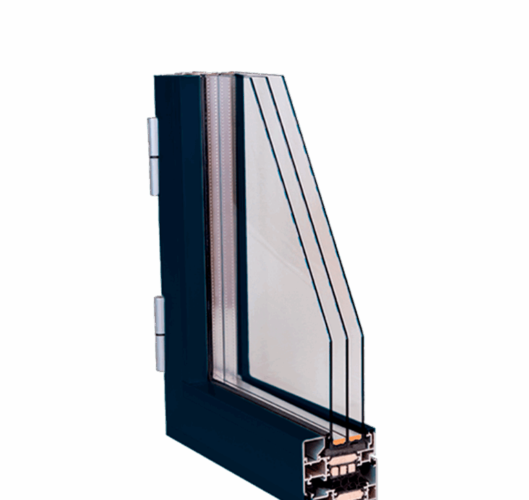 Sistema Passive House de Extrual Serie E 85
