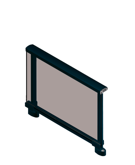 Sistema de Barandilla tradicional colocada sobre forjado o en canto de Losa de escalera