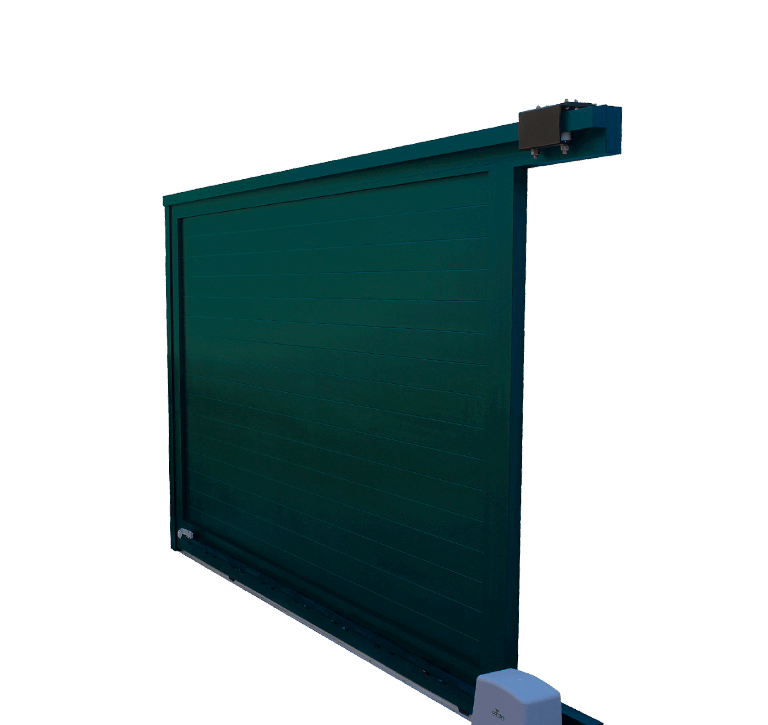 Sistema de Puertas de Cancela correderas y abatibles tanto manuales como motorizadas y vallas de muy facil montaje 1